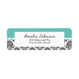 KÖNNEN SIE JEDEN FARBDamaskus-Rücksendeaufkleber a