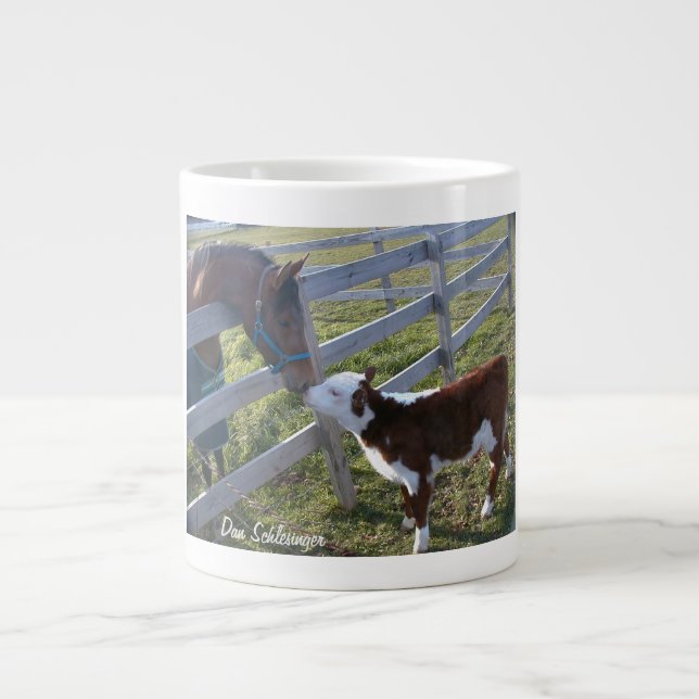 Können wir nicht Freunde sein? Jumbo-Tasse (Vorderseite)