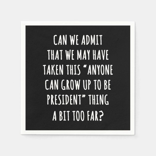 Können wir zugeben? serviette (Vorderseite)