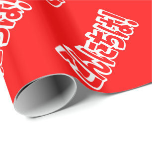 Konnichiwa! Japanisch Hallo! こ ん に ち Nihongo Langu Geschenkpapier
