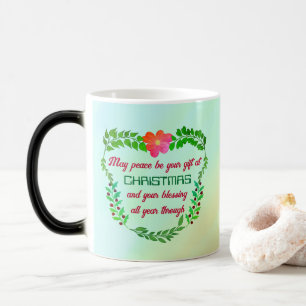 KÖNNTE FRIEDEN SEIN, DASS IHR GESCHENK BEI CHRISTM VERWANDLUNGSTASSE