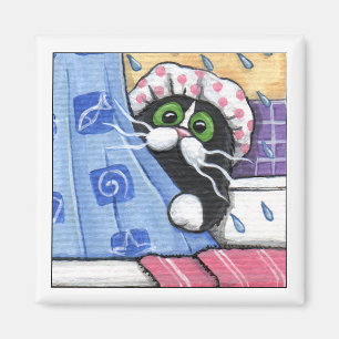 Konnten Sie die Seife führen? - Katzen-Magnet Magnet