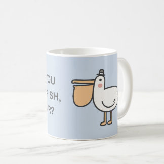 Könntest du einen Fisch verbringen, Sir? Kaffeetasse