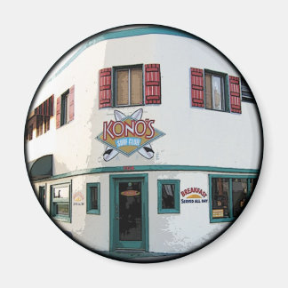 Konos Café Pacific Beach Magnet