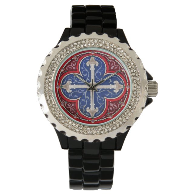 KONSEKRATIONSKROSS ARMBANDUHR (Vorderseite)