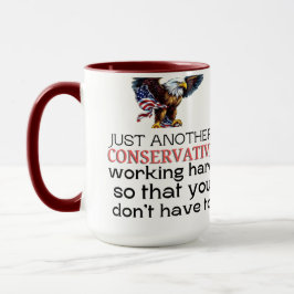 Konservativ, republikanisch lustig Wahlen 2024 Tasse