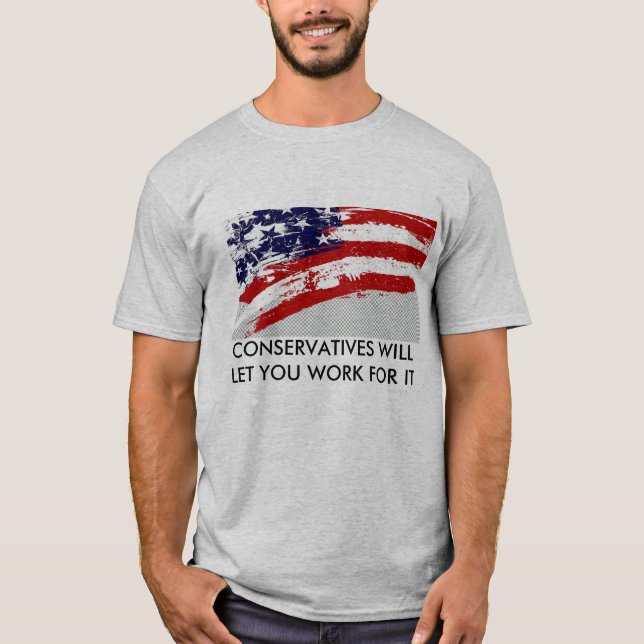 Konservative Abstimmung T-Shirt (Vorderseite)