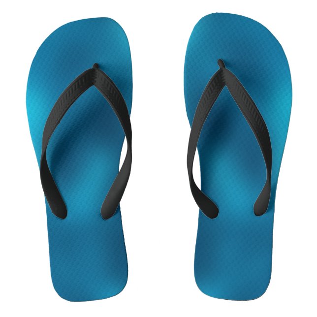 Konservative blaue maßgeschneiderte Flip Flops (Fußbett)