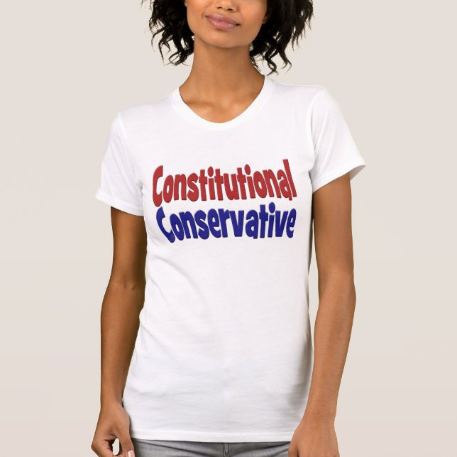Konservative Konservative T-Shirt (Vorderseite)