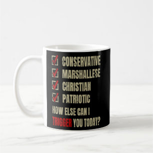 Konservative Marshallese Christlich Patriotic Kaffeetasse