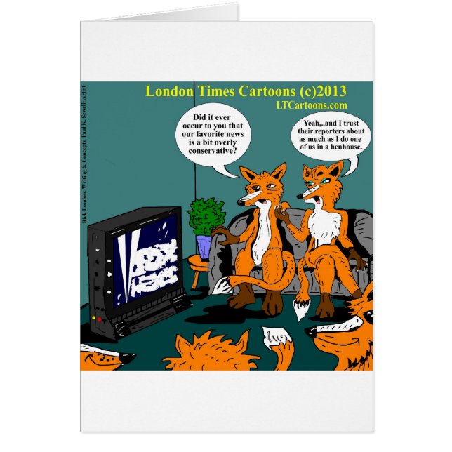 Konservative News Funny Cartoon (Vorne)