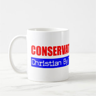 Konservatives christliches kaffeetasse