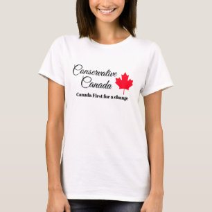 Konservatives Kanada. Kanada zuerst, für einen Wec T-Shirt