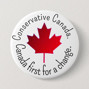 Konservatives Kanada. Kanada zuerst für einen Wech Button