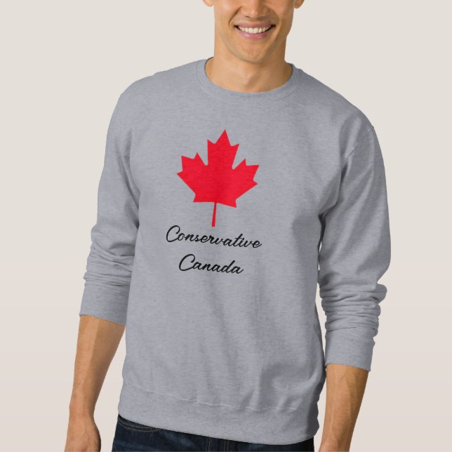 Konservatives Kanada Sweatshirt (Vorderseite)