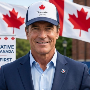 Konservatives Kanada Trucker Hut Truckerkappe