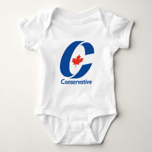 Konservatives Party von Kanada Baby Strampler
