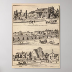 Konservatorien und Schule Poster