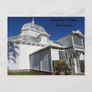 Konservatorium von San Francisco für Blume Postkarte