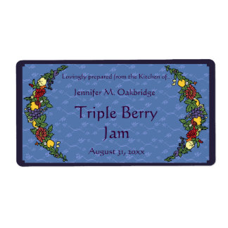 Konserven von Obst und Blume