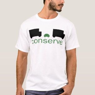 Konservieren Sie Entwurfs-Reihe 1 T-Shirt