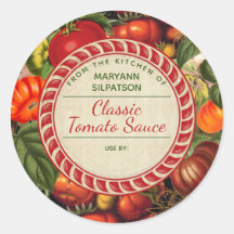 Konservierung von Tomaten/Paradeisern, die aus der