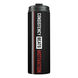 Konsistenz schlägt Motivation Fitness Thermalbeche Thermosbecher