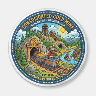 Konsolidierte Goldmine USA Magnet
