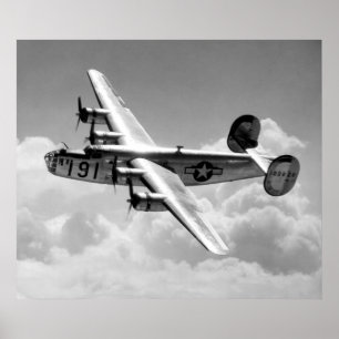 Konsolidiertes Plakat des Befreier-B-24