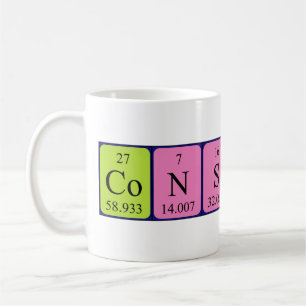 Konstante periodische Tasse des Tabellennamens