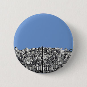 Konstantinopel-Hauptstadt des Römischen Reiches Button