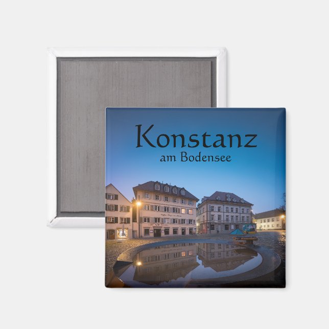 Konstanz Magnet (Vorderseite/Rückseite)