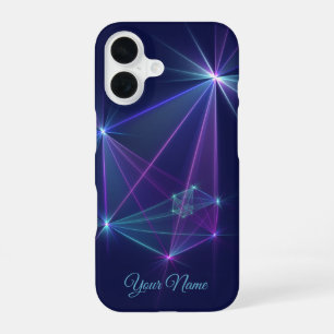Konstellation, Abstrakte Fantasie Fraktal Art Name iPhone 16 Hülle
