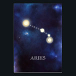 Konstellation | Aries | Hochzeitsstiftung Tischnummer<br><div class="desc">Sternzeichen,  Sternbild,  Tischnummer der Sterne</div>