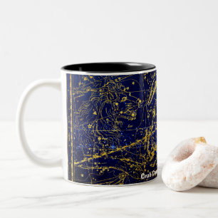 Konstellation der Krebse Zweifarbige Tasse