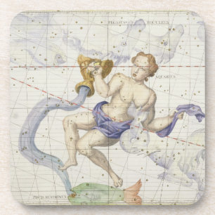 Konstellation des Wassermannes, überziehen 9 'vom Getränkeuntersetzer