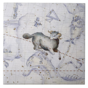 Konstellation des Widders, überziehen 4 'vom Atlas Fliese
