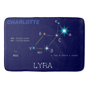 Konstellation Lyra Badematte