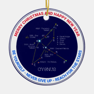 Konstellation Nördliche Hemisphäre Keramik Ornament