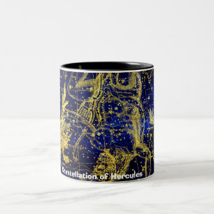 Konstellation von Herkules Zweifarbige Tasse