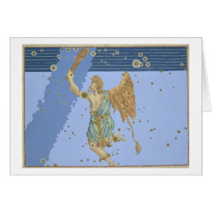 Konstellation von Orion, von "Uranometria" durch