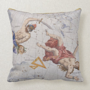 Konstellation von Perseus und von Andromeda, von Kissen