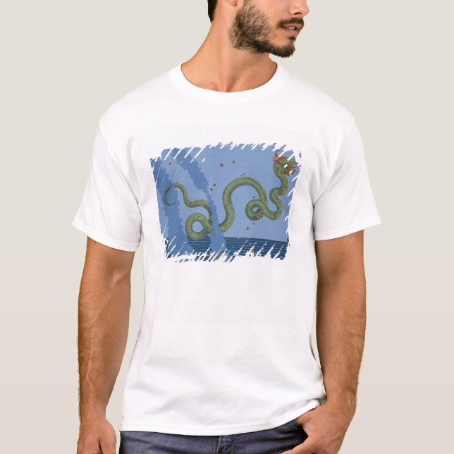 Konstellation von Serpens Caput und von Serpens T-Shirt (Vorderseite)