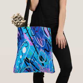 Konstellationen Abstrakter Kunst Tasche