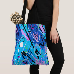 Konstellationen Abstrakter Kunst Tasche