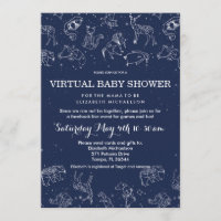 Konstellationen Virtual Live Baby Dusche