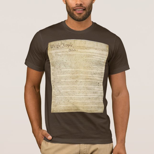 Konstitution - Front T-Shirt (Vorderseite)