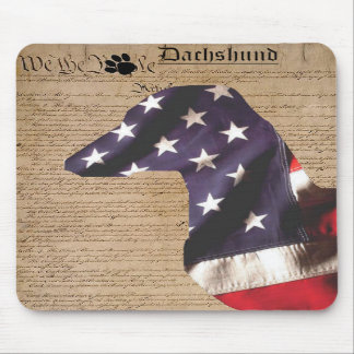 Konstitutions-Dackel Mousepad