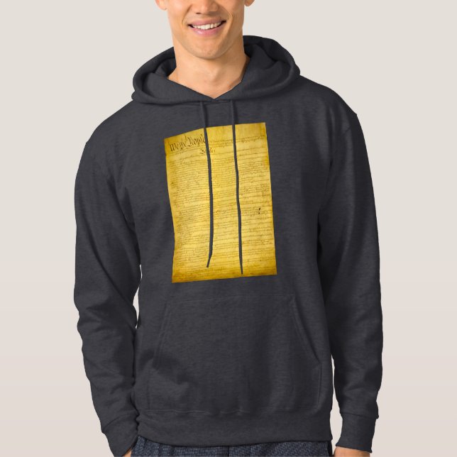 Konstitutions-Shirt Hoodie (Vorderseite)