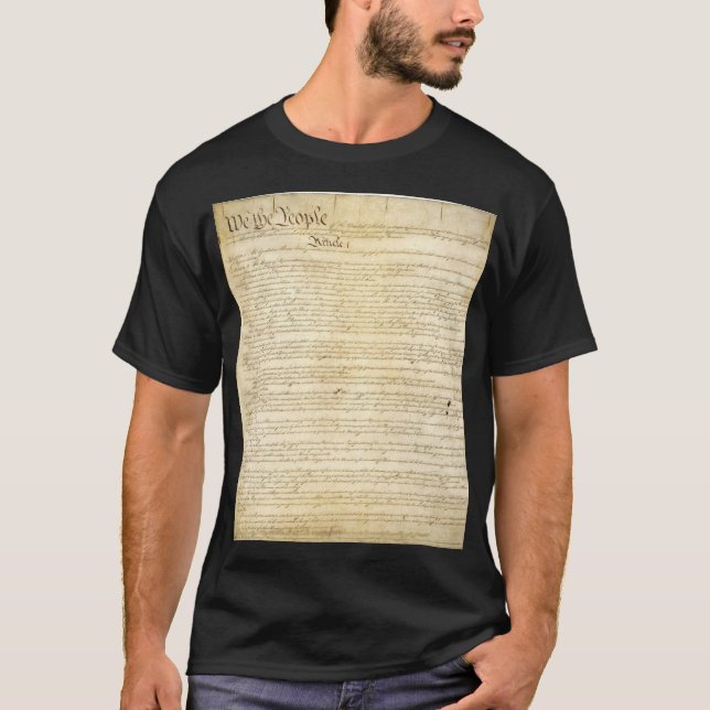 Konstitutions-Unabhängigkeitserklärung T-Shirt (Vorderseite)